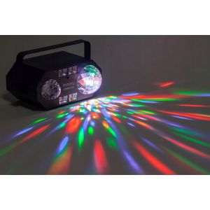 Ibiza Light COMBI-FX2 - efekt świetlny 4w1 DMX ASTRO UV STROBE EFEKT WODY