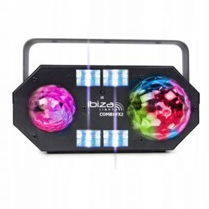 Ibiza Light COMBI-FX2 - efekt świetlny 4w1 DMX ASTRO UV STROBE EFEKT WODY