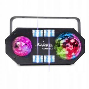 Ibiza Light COMBI-FX2 - efekt świetlny 4w1 DMX ASTRO UV STROBE EFEKT WODY