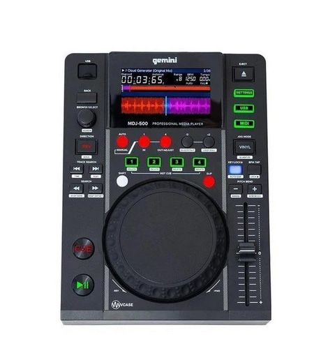 GEMINI MDJ-500 - profesjonalny odtwarzacz DJ