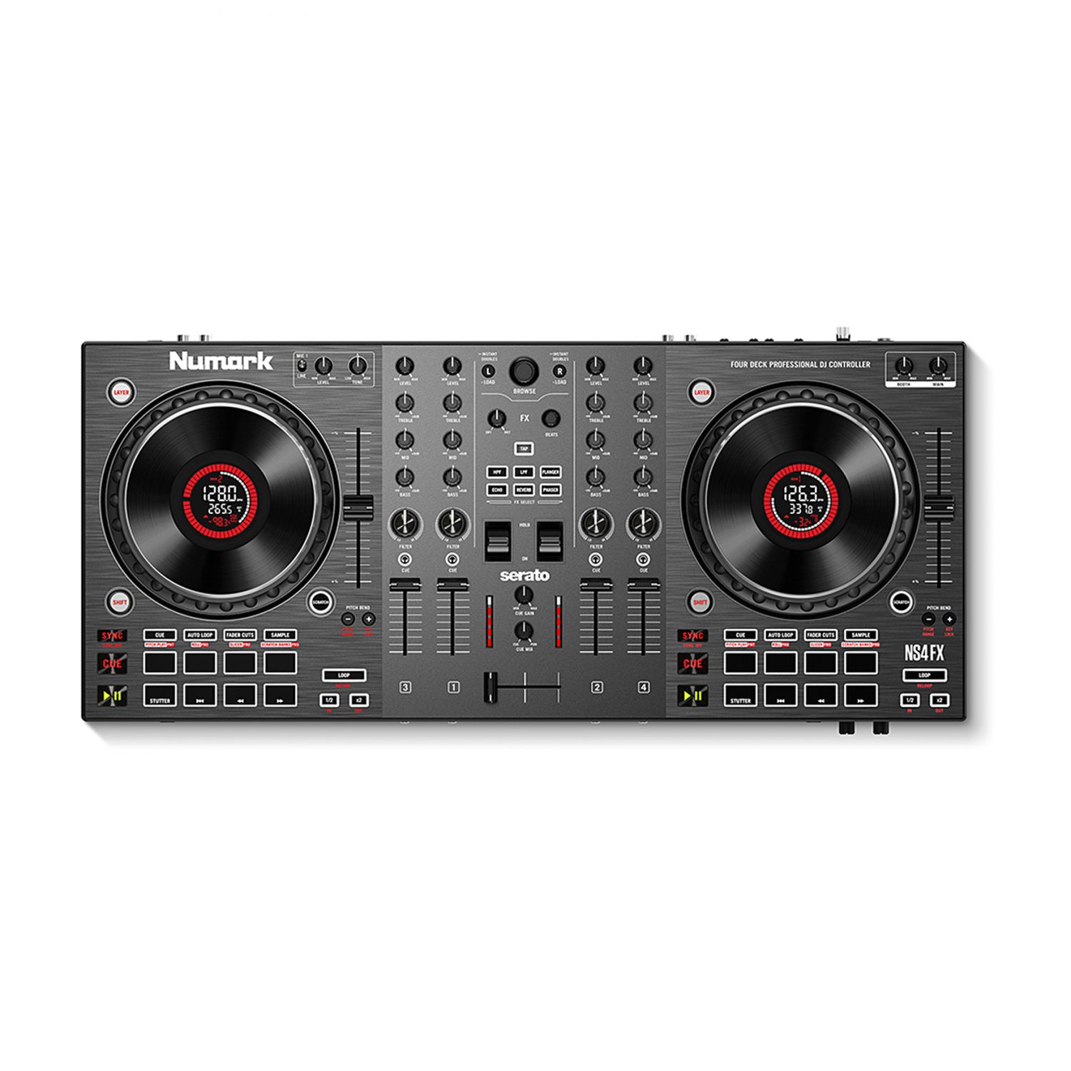 Numark NS4 FX - kontroler DJ