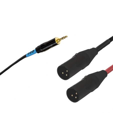 SSQ MIXLR1 - jack stereo 3,5mm - 2x XLR męski