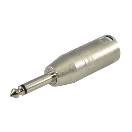 SSQ HA17 - adapter z męskiego XLR 3 pinowy na męski jack 6,3mm