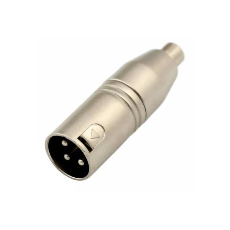 SSQ HA22 - adapter z żeńskiego RCA na męski 3 pinowy XLR SSQ HA22 - adapter z żeńskiego RCA na męski 3 pinowy XLR