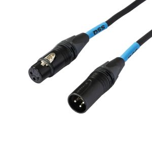 SSQ XX1 PRO - Kabel XLR-XLR 1 metrowy - NEUTRIK