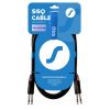 SSQ JSJS1 PRO - 2x jack stereo 6,3mm - 2x jack stereo 6,3mm NEUTRIK