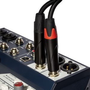 SSQ JSJS1 PRO - 2x jack stereo 6,3mm - 2x jack stereo 6,3mm NEUTRIK