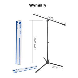 SSQ MS1 - statyw mikrofonowy łamany