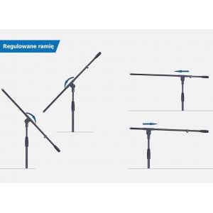 SSQ MS1 - statyw mikrofonowy łamany