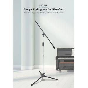 SSQ MS1 - statyw mikrofonowy łamany
