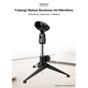 SSQ DS1 - statyw mikrofonowy biurkowy