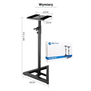 SSQ SM1 KIT - statywy pod monitory PARA