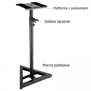 SSQ SM1 KIT - statywy pod monitory PARA