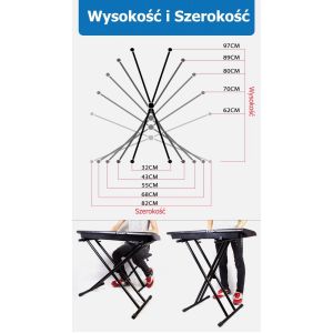 SSQ KS1 - pojedynczy statyw keyboardowy