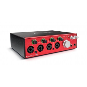 Focusrite Clarett 4Pre USB - interfejs audio dla MAC I PC z USB-C