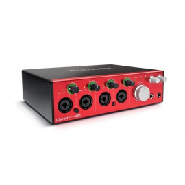 Focusrite Clarett 4Pre USB - interfejs audio dla MAC I PC z USB-C