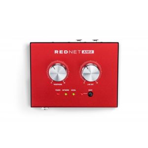 Focusrite RedNet AM2 - monitoring sygnału audio ethernet