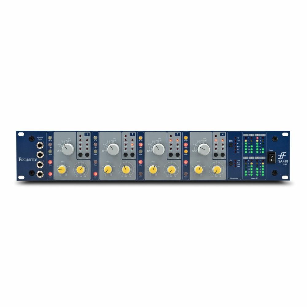 Focusrite ISA 428 Focusrite ISA 428 - przedwzmacniacz mikrofonowy