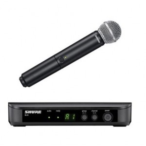 Shure BLX24/SM58 - system bezprzewodowy + statyw