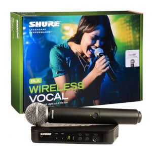 Shure BLX24/SM58 - system bezprzewodowy + statyw