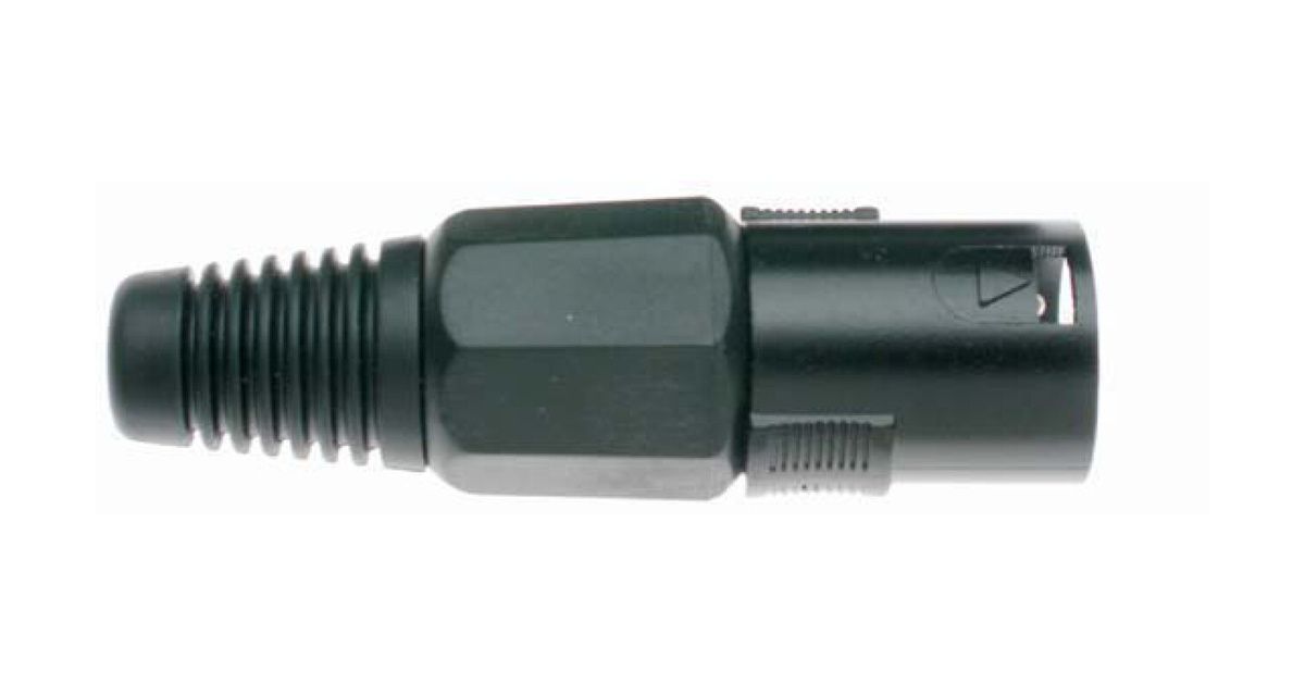 Stagg 926BKH - wtyk XLR męski Stagg 926BKH - wtyk XLR męski