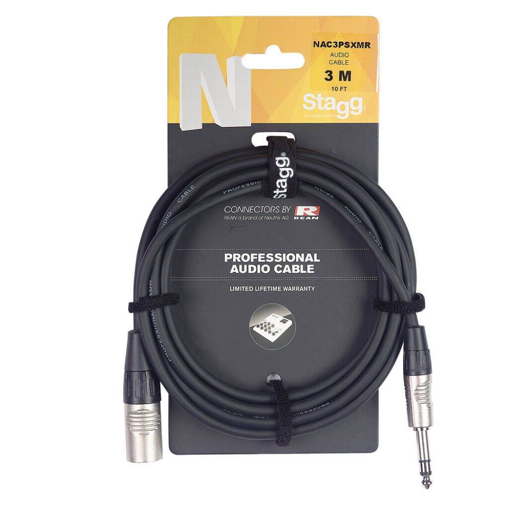 Stagg NAC10PSXMR - kabel połączeniowy 10m