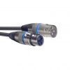 Stagg SMC1 BL - kabel mikrofonowy 1m 