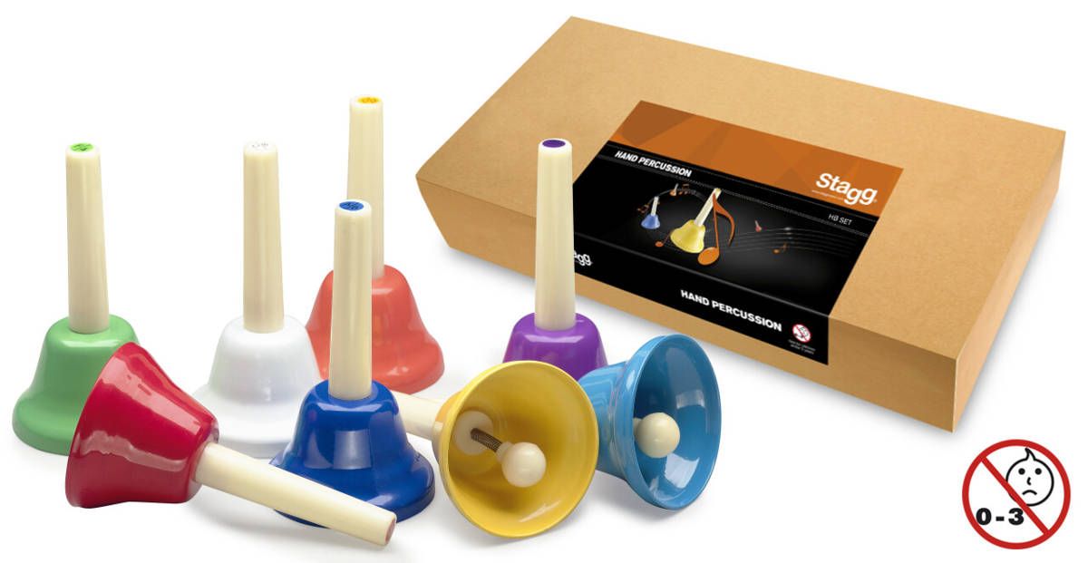 Stagg HB SET - dzwonki ręczne Stagg HB SET - dzwonki ręczne