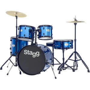 Stagg TIM120B BL - akustyczny zestaw perkusyjny