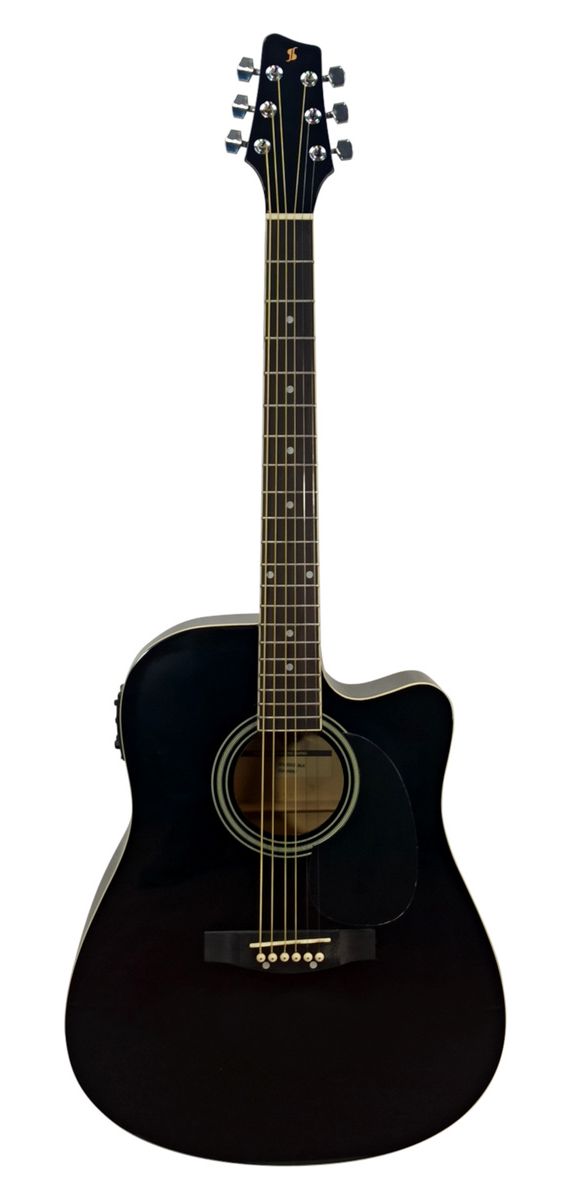 Stagg SA20 DCE BLK - gitara elektroakustyczna