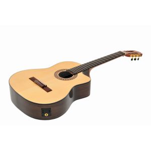 EVER PLAY WALNUT 4/4 Deluxe CEQ FS - gitara elektro-klasyczna