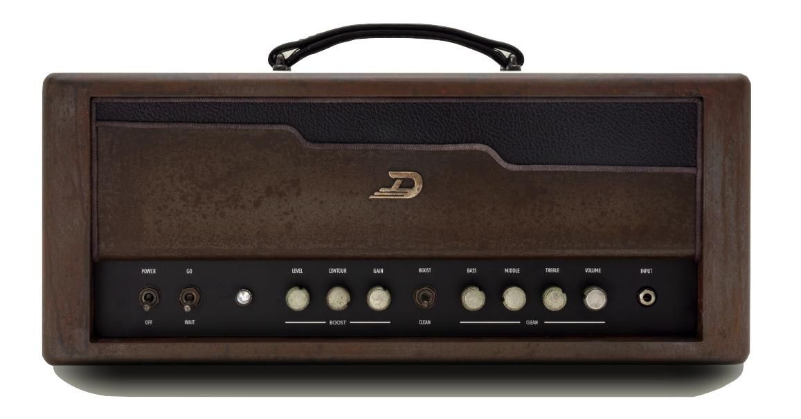 Duesenberg Berlin Rusty Steel - wzmacniacz gitarowy 45W Duesenberg Berlin Rusty Steel - wzmacniacz gitarowy 45W