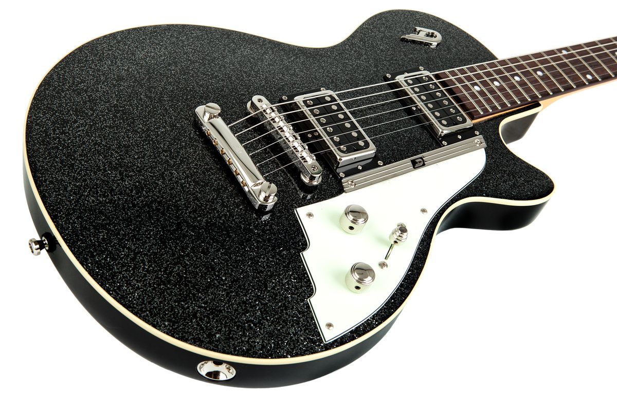 Duesenberg Baritone DSP-BKS-D6 - Black Sparkle - barytonowa gitara elektryczna Duesenberg Baritone DSP-BKS-D6 - Black Sparkle - barytonowa gitara elektryczna