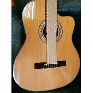 EVER PLAY WALNUT 4/4 Deluxe CEQ FS - gitara elektro-klasyczna