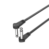 Roxtone FPJJ100L0001 - Kabel instrumentalny Wtyk Jack 6.3 10cm