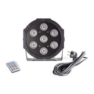 Flash LED PAR 56 7x10W RGBW SOCETS +IR - reflektor PAR (F7100336)