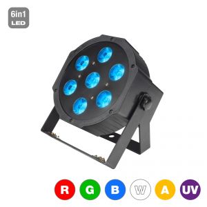 Flash LED PAR 56 7x15W RGBWA+UV 6in1 - reflektor PAR (F7100338)