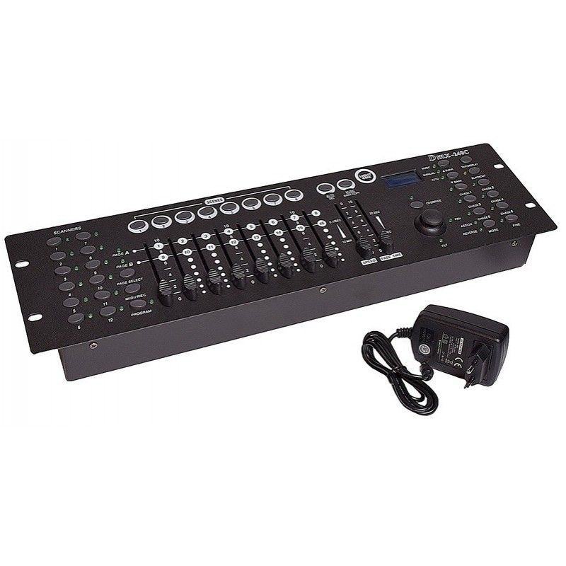 LIGHT4ME DMX 240C sterownik oświetlenia joystick LIGHT4ME DMX 240C sterownik oświetlenia joystick