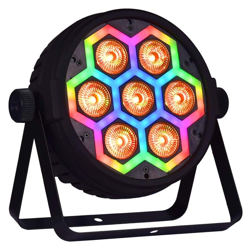 LIGHT4ME FRAME PAR 7x12 LED RGBW reflektor efekt LIGHT4ME FRAME PAR 7x12 LED RGBW reflektor efekt