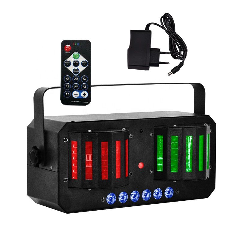 LIGHT4ME DERBY MIX STROBO LASER multiefekt disco LED LIGHT4ME DERBY MIX STROBO LASER multiefekt disco LED