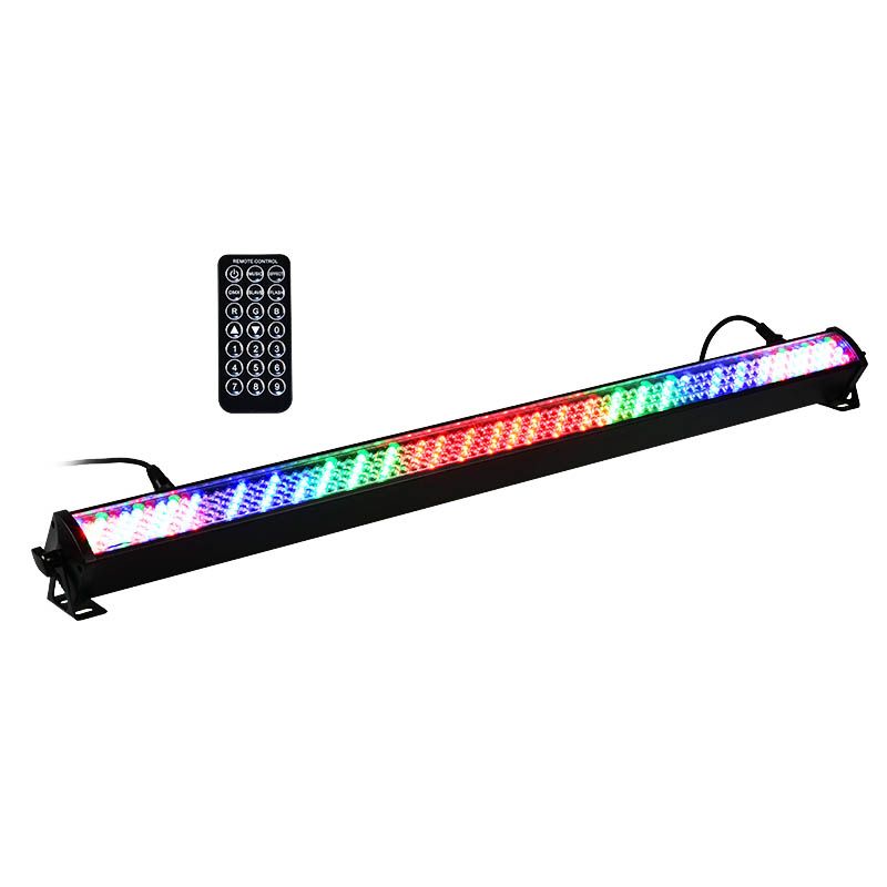 LIGHT4ME BASIC LIGHT BAR LED 8 RGB MKII listwa belka czarna BK + pilot IR