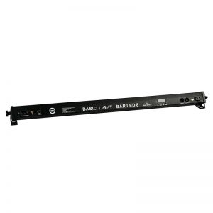 LIGHT4ME BASIC LIGHT BAR LED 8 RGB MKII listwa belka czarna BK + pilot IR