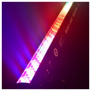 LIGHT4ME BASIC LIGHT BAR LED 8 RGB MKII listwa belka czarna BK + pilot IR