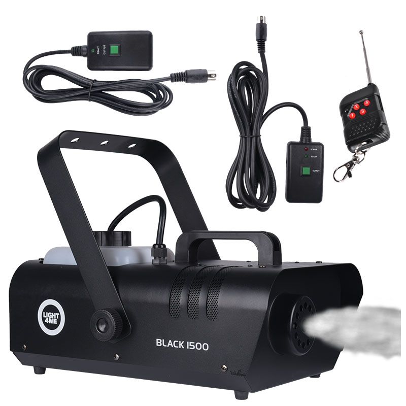 LIGHT4ME BLACK 1500 wytwornica dymu mgły LIGHT4ME BLACK 1500 wytwornica dymu mgły