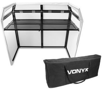 Vonyx Stand Dj ekran Vonyx Dj Booth+ pokrowiec