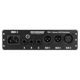 RockBoard MOD 3 V2 - All-in-One TRS & XLR Patchbay for Vocalists & Acoustic Players