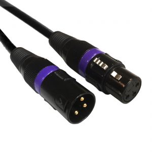 Accu-Cable AC-DMX3/0,5 - kabel oświetleniowy DMX (0,5m)