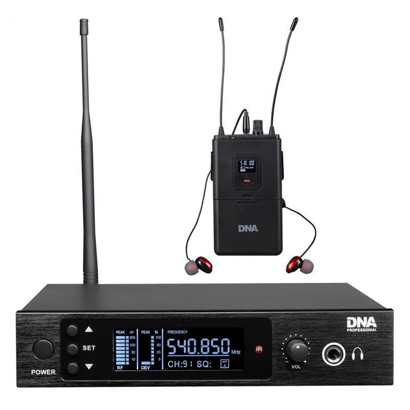 DNA IN-EAR douszny odsłuch bezprzewodowy monitor DNA IN-EAR douszny odsłuch bezprzewodowy monitor