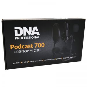 DNA PODCAST 700 mikrofon pojemnościowy USB zestaw 