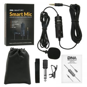 DNA SMART MIC mikrofon krawatowy lavalier do telefonu aparatu kamery